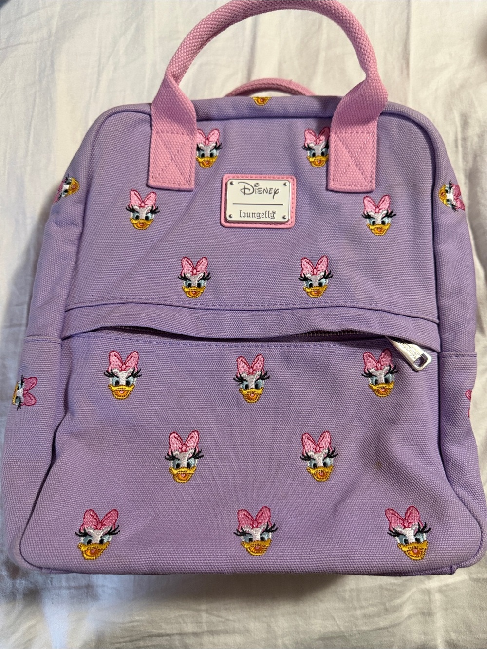 Disney x Loungefly Lavender Daisy Duck Mini Backpack